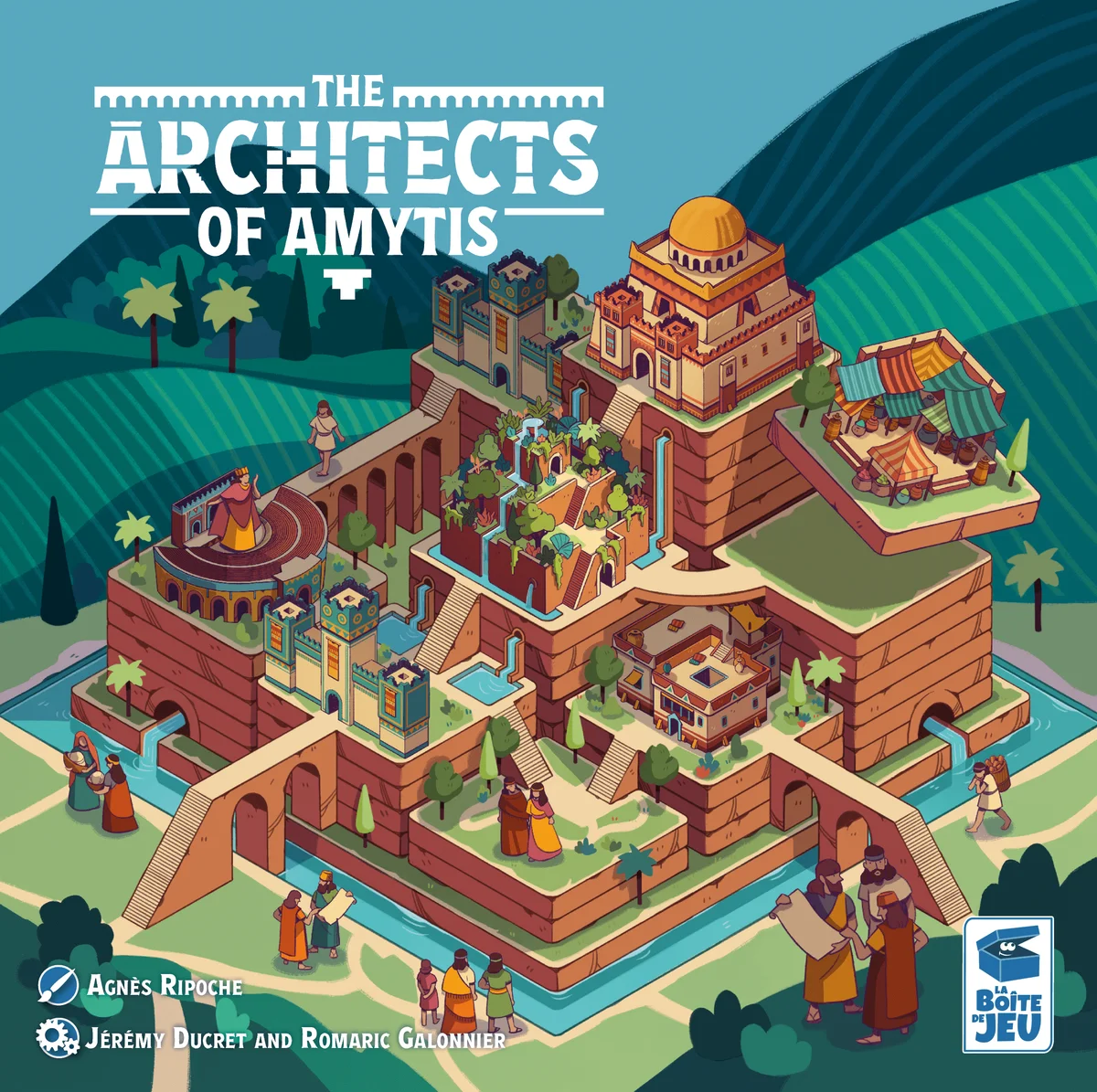 Jaquette de Les Architectes d'Amytis