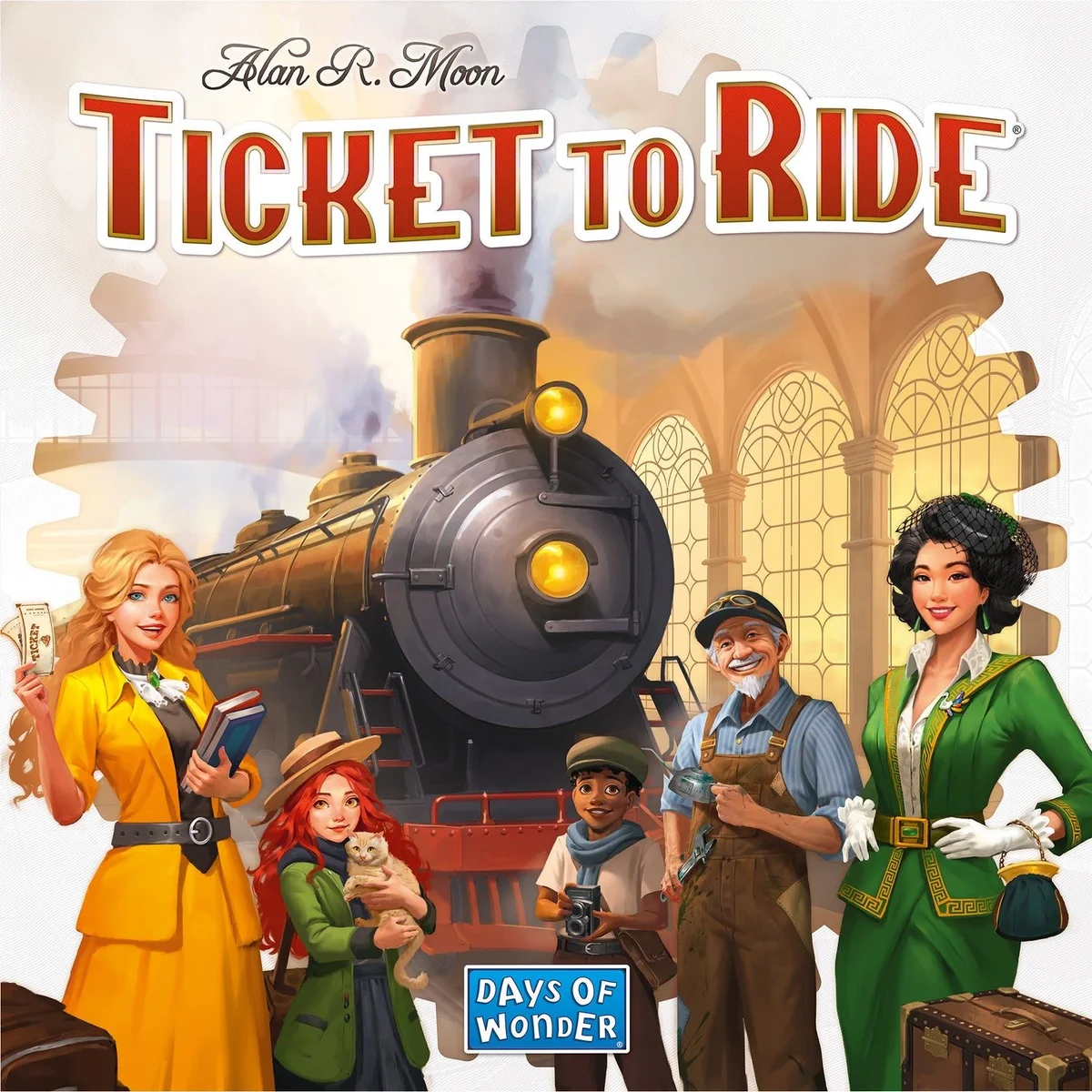 Jaquette de Les Aventuriers du Rail
