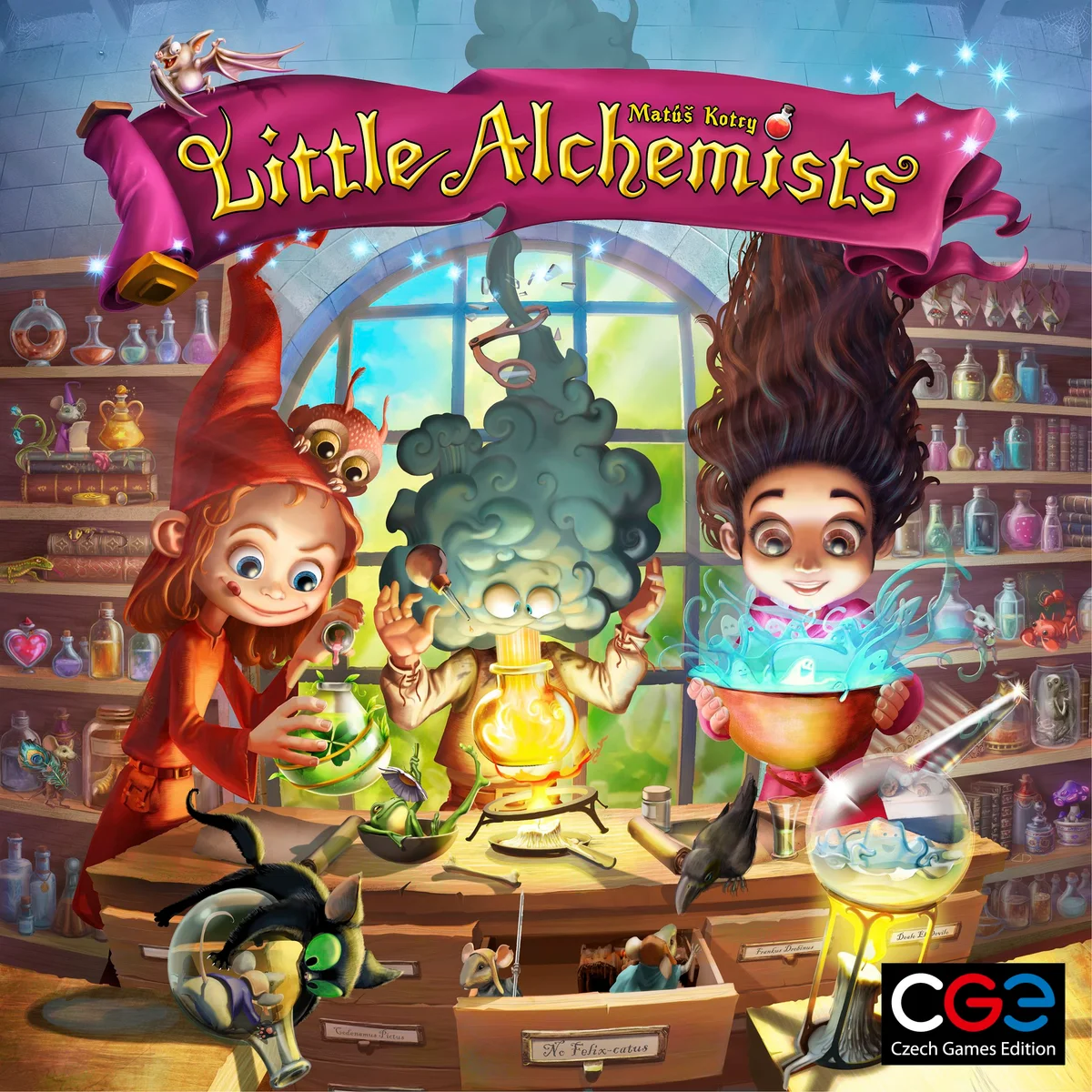 Jaquette de Les petits Alchimistes