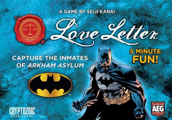 Jaquette de Love Letter: Batman