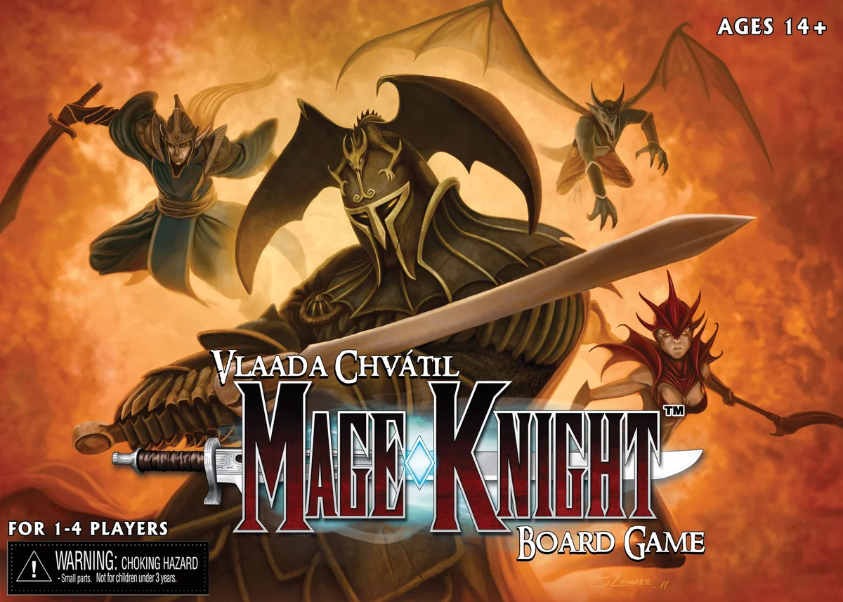Jaquette de Mage Knight