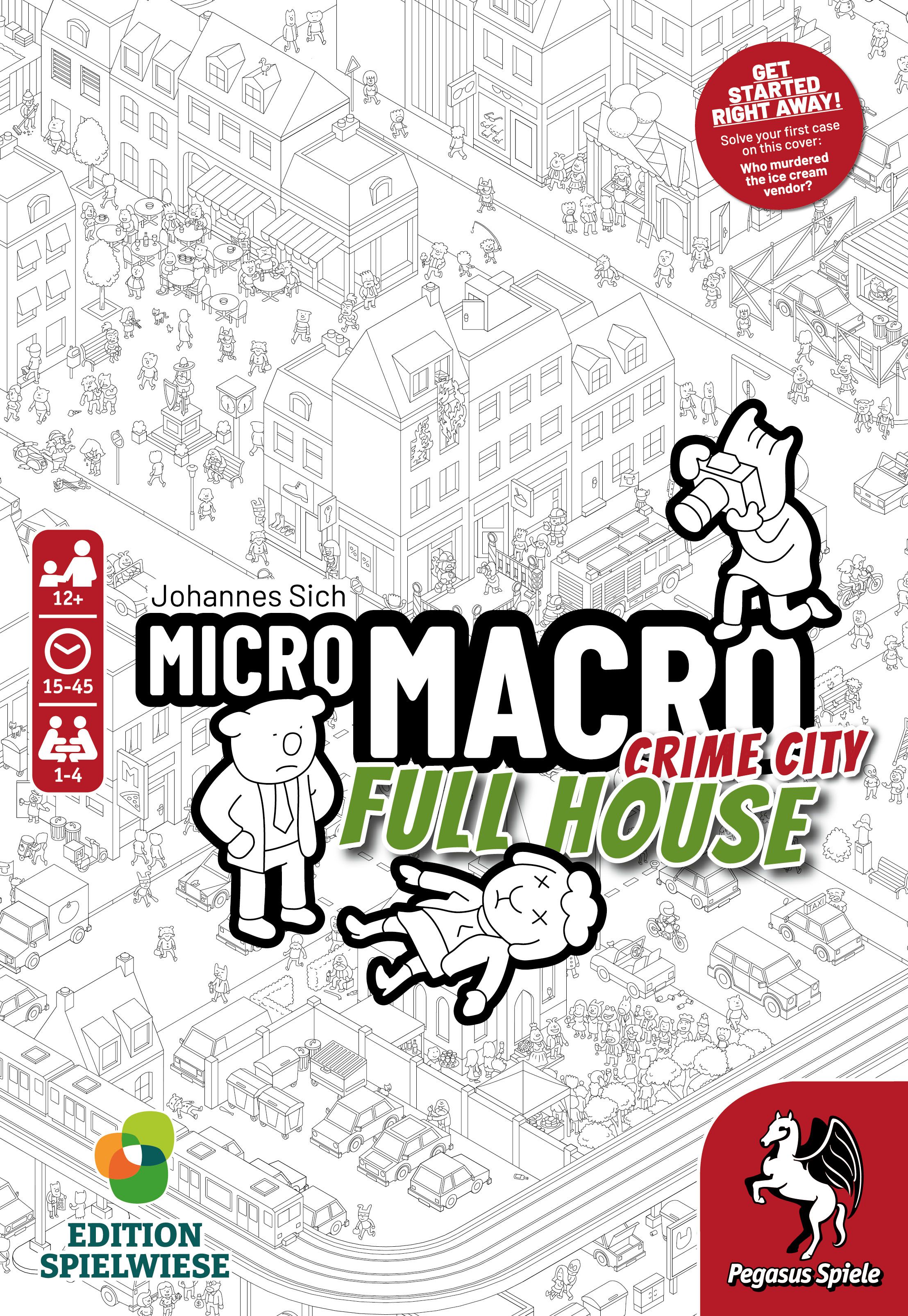 Jaquette de MicroMacro: Crime City – Full House