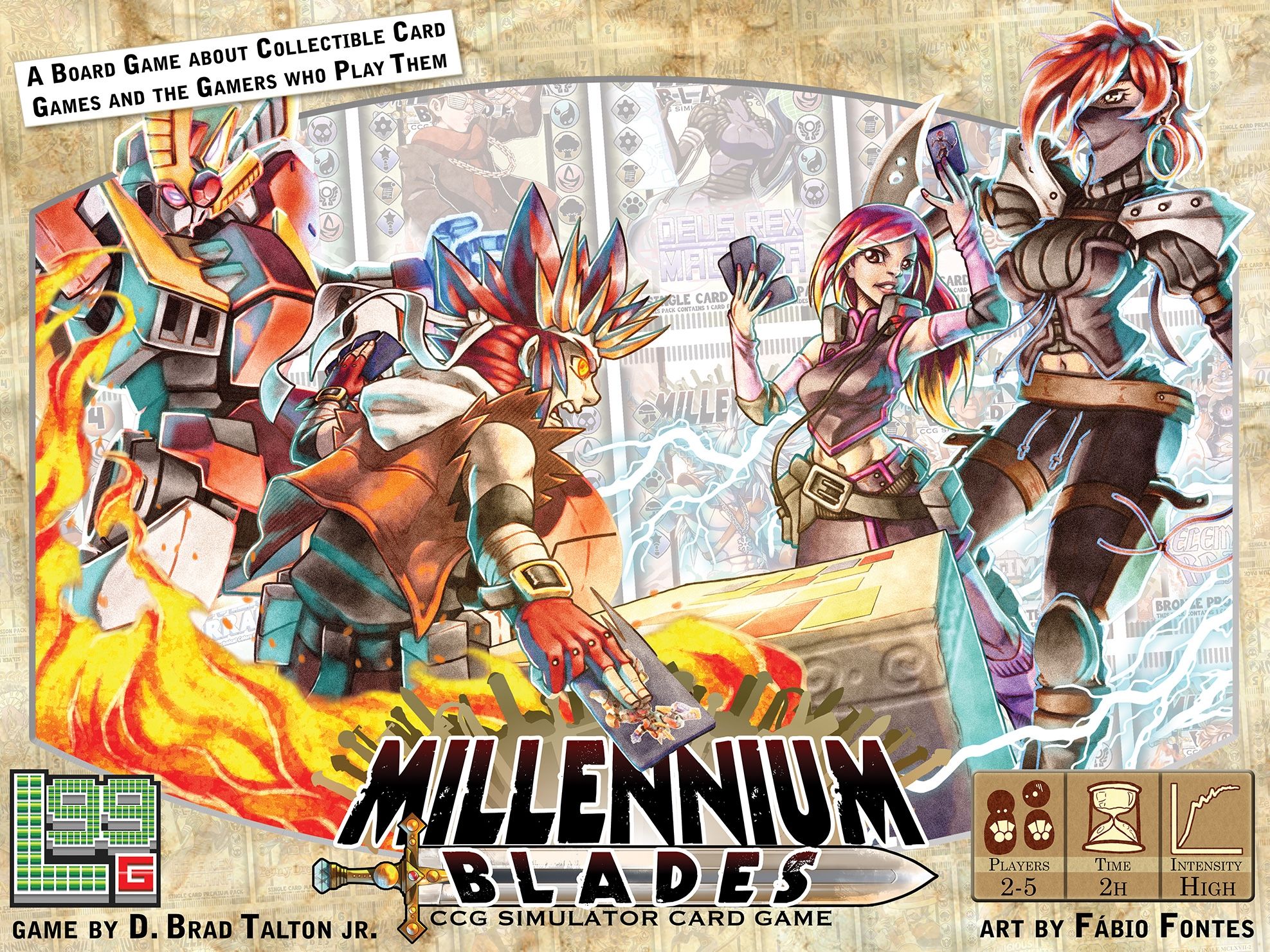 Jaquette de Millennium Blades