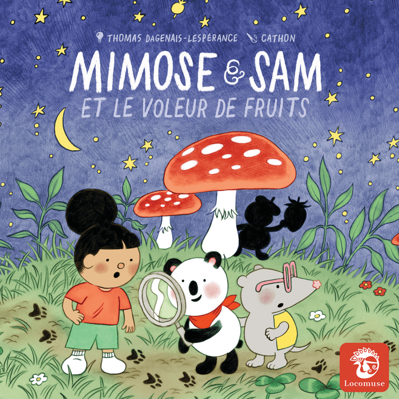 Jaquette de Mimose & Sam et le Voleur de Fruits