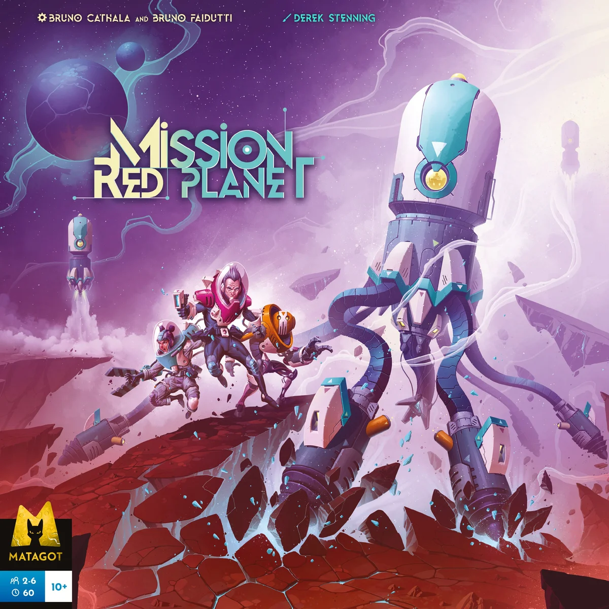 Jaquette de Mission: Red Planet (Second/Third Edition)