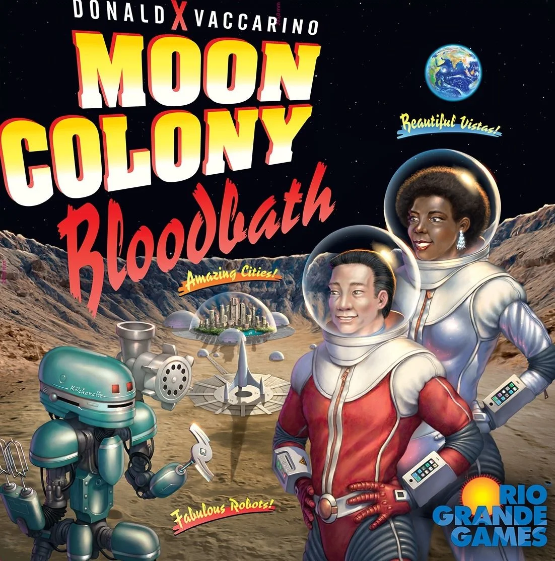 Jaquette de Moon Colony Bloodbath