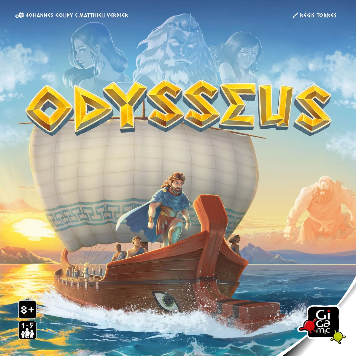 Jaquette de Odysseus