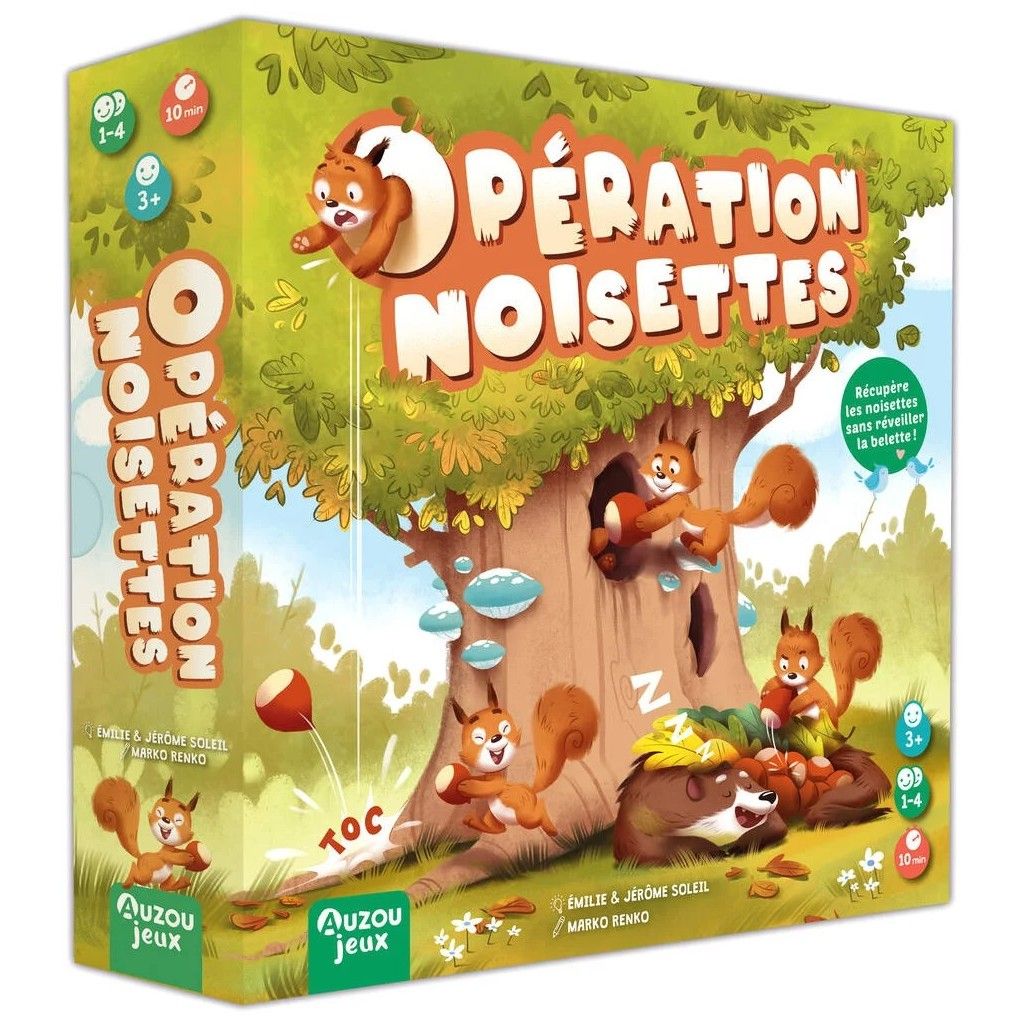 Jaquette de Opération Noisettes