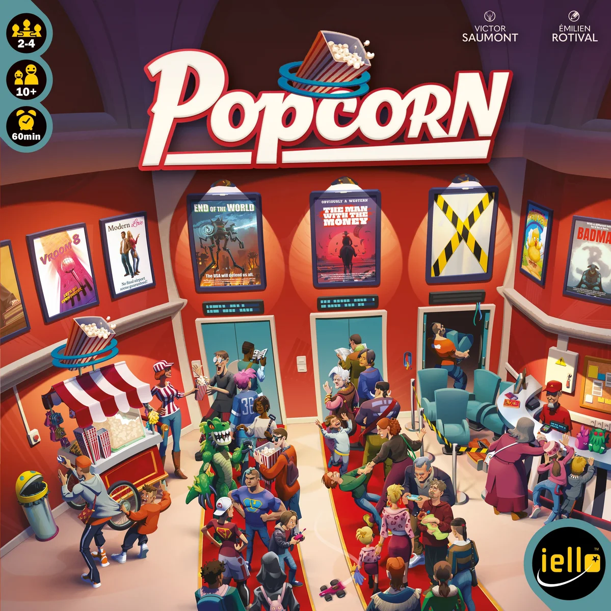 Jaquette de Popcorn