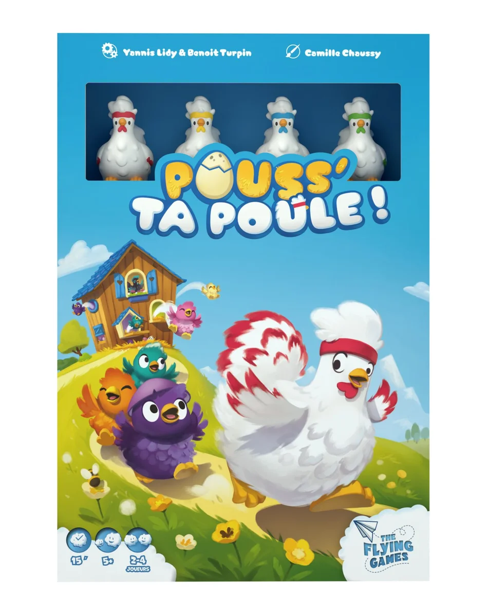 Jaquette de Pouss' Ta Poule
