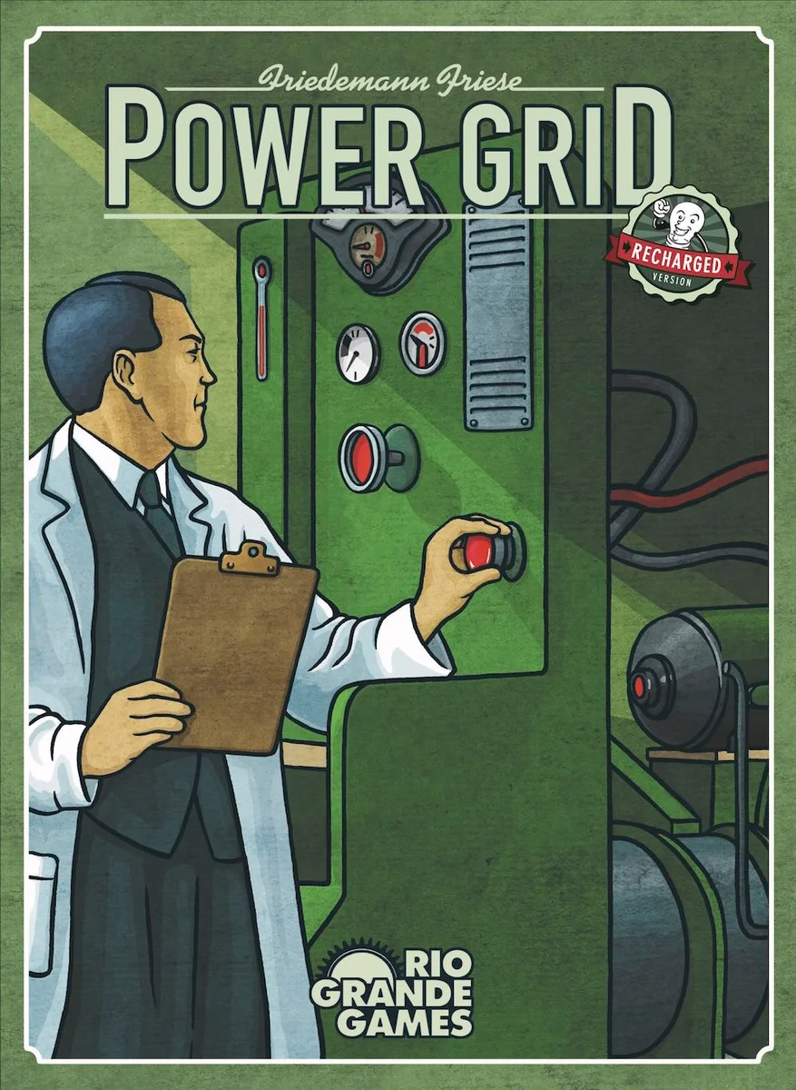 Jaquette de Power Grid / Mégawatts