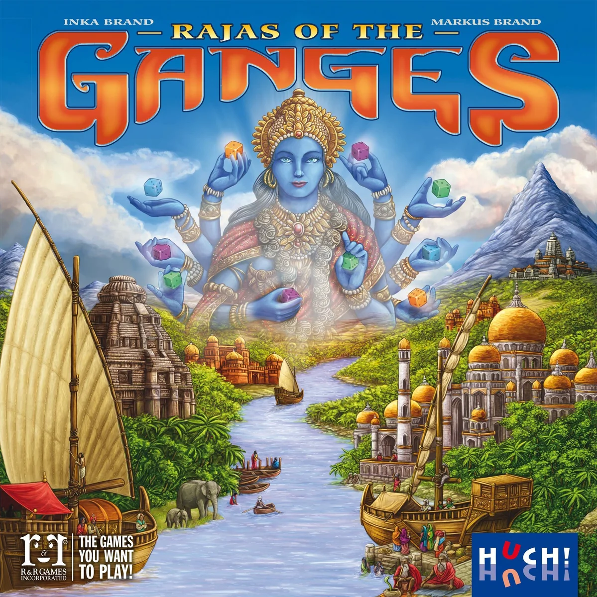 Jaquette de Raja's van de Ganges