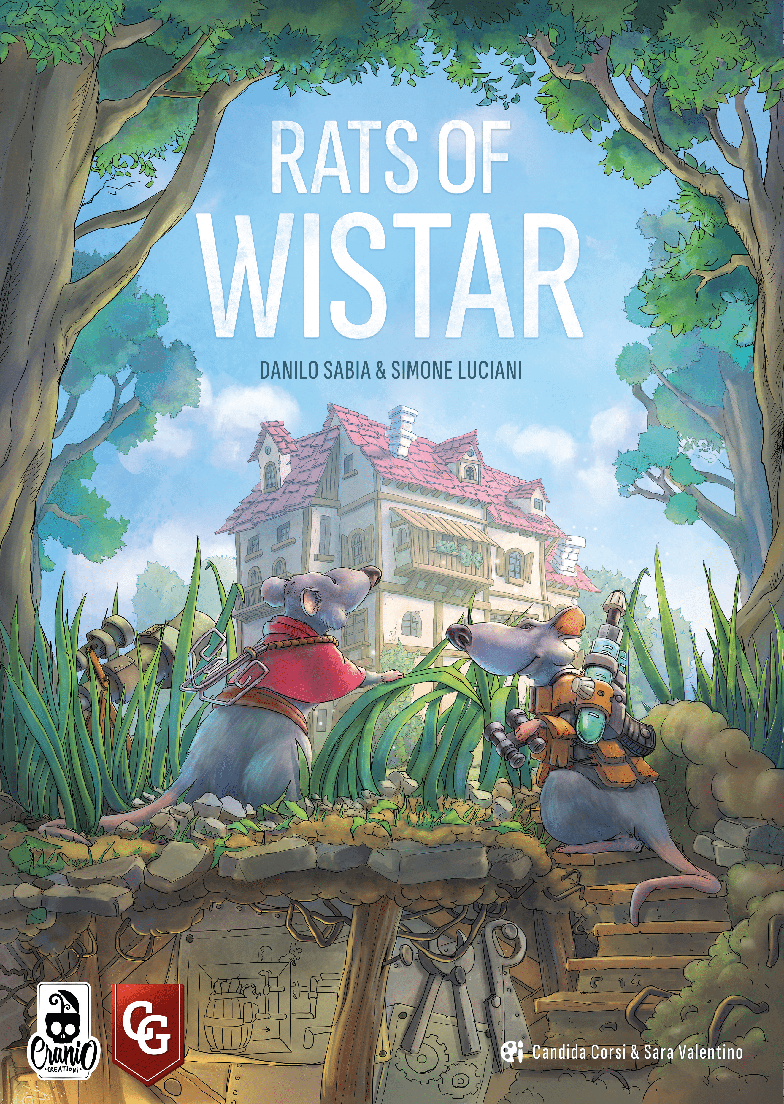 Jaquette de Ratas de Wistar
