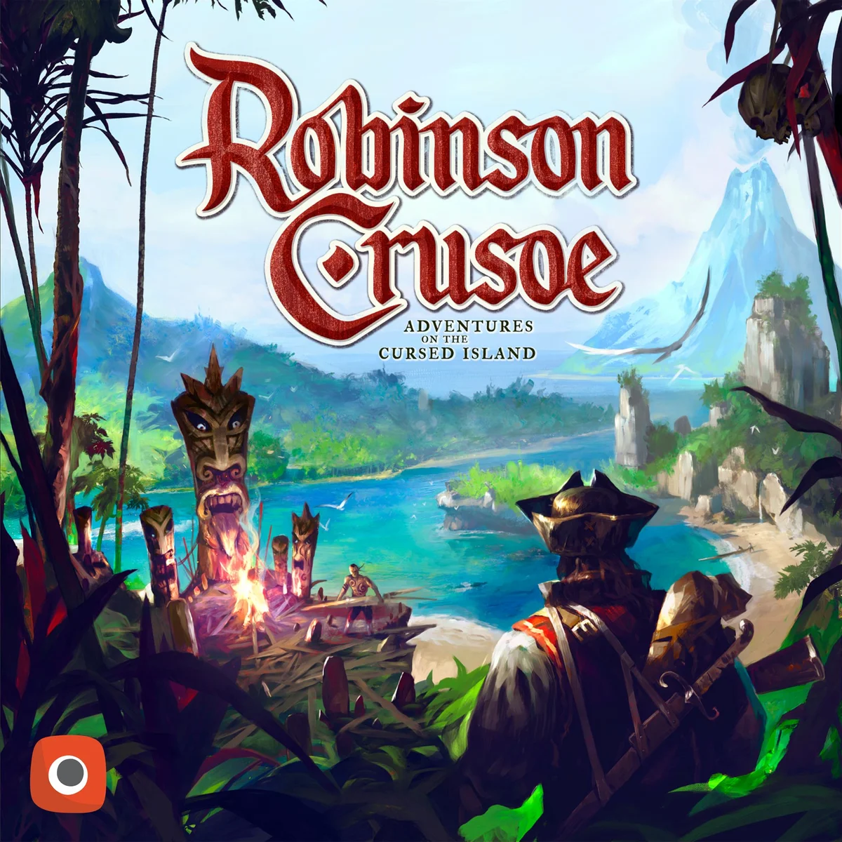 Jaquette de Robinson Crusoe: Aventuras en la Isla Maldita