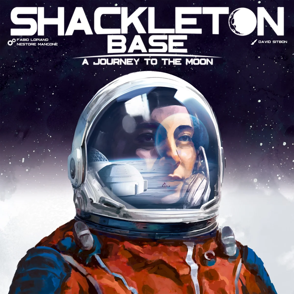 Jaquette de Shackleton Base: Un viaje a la Luna