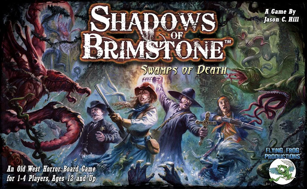 Jaquette de Shadows of Brimstone: Swamps of Death