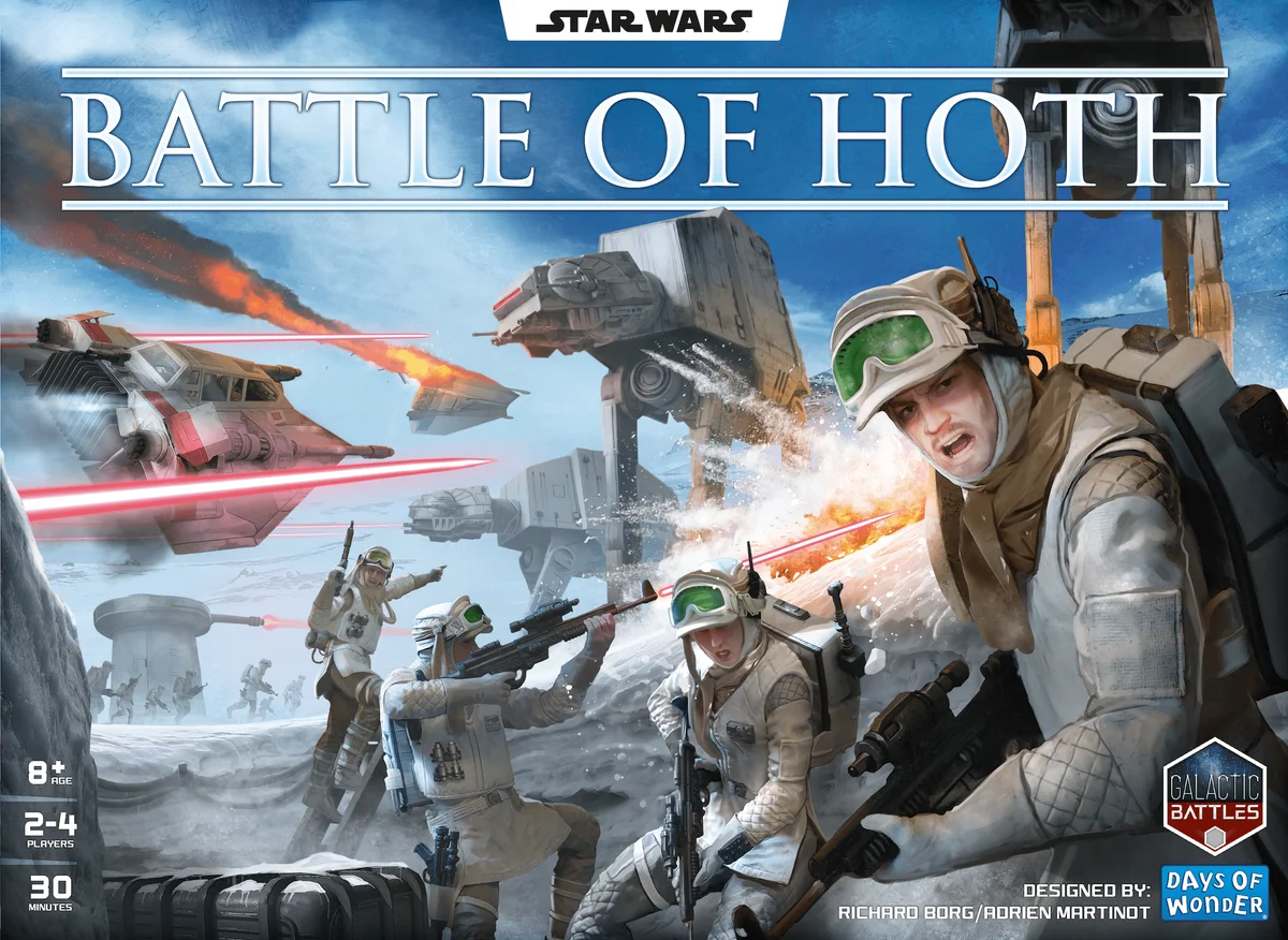 Jaquette de Star Wars: Bătălia de pe Hoth
