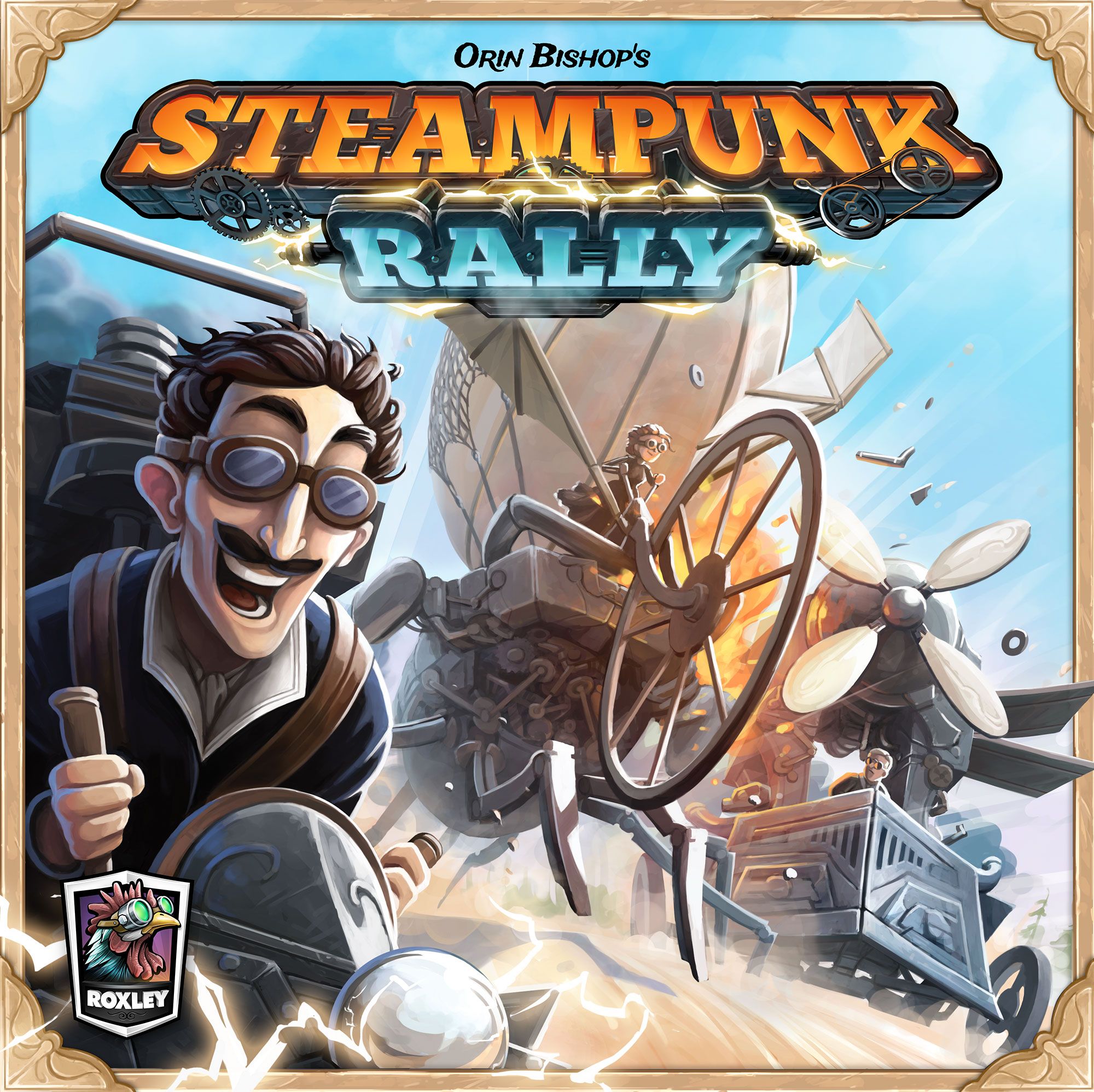 Jaquette de Steampunk Rally