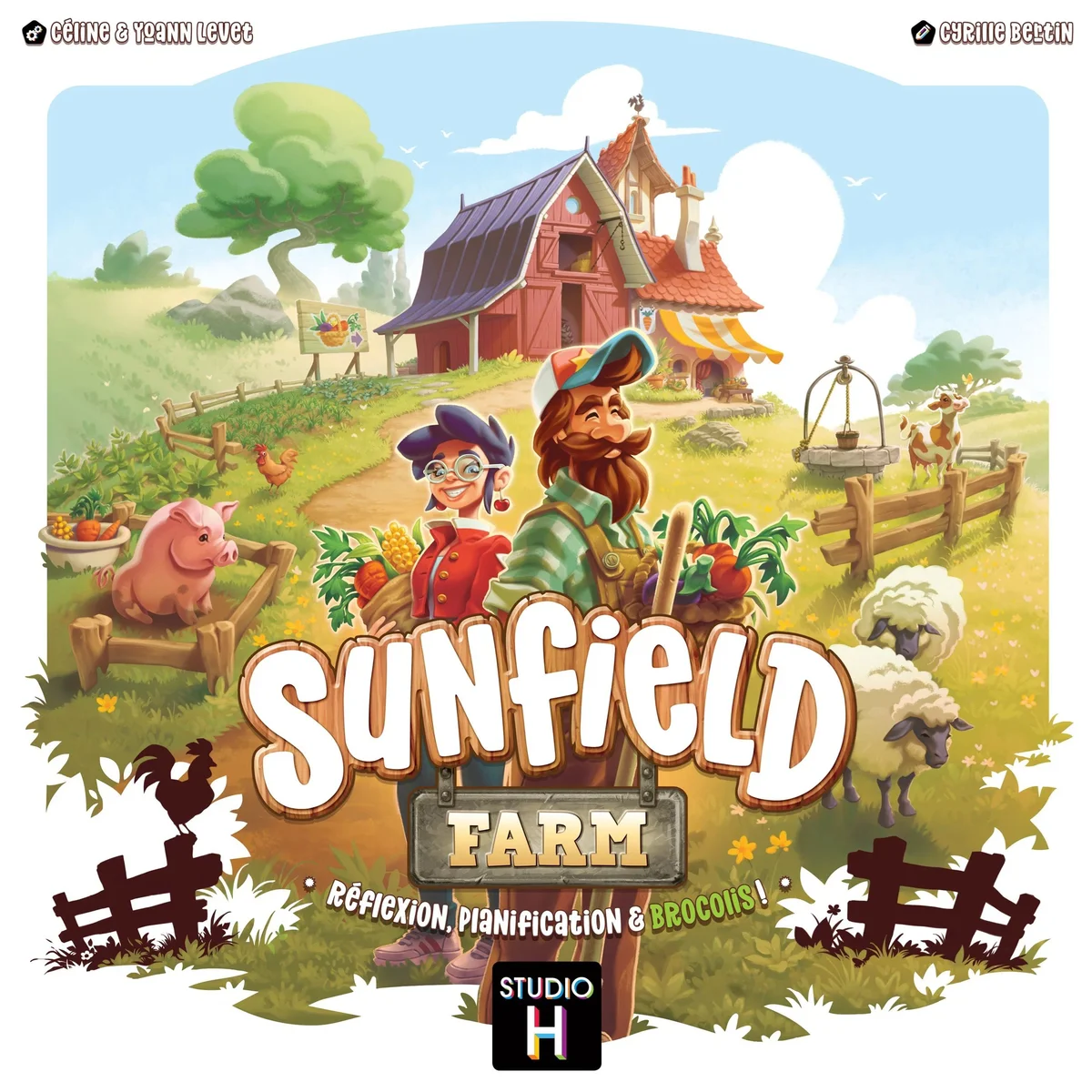 Jaquette de Sunfield Farm