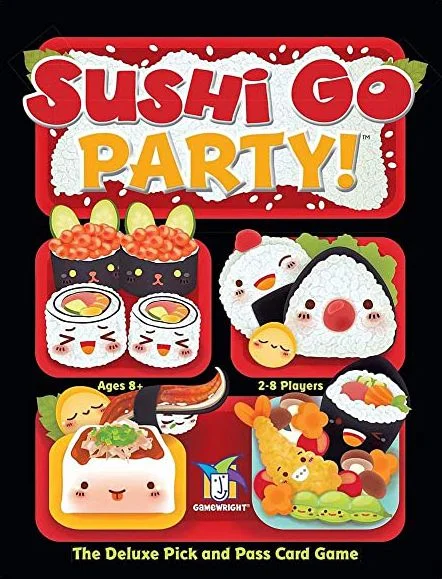 Jaquette de Sushi Go Party!
