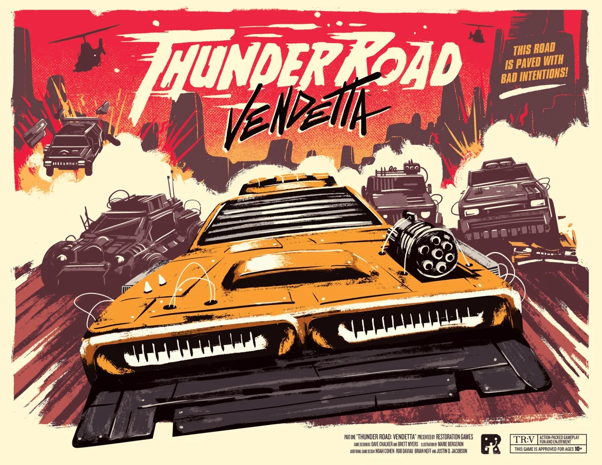Jaquette de Thunder Road: Vendetta