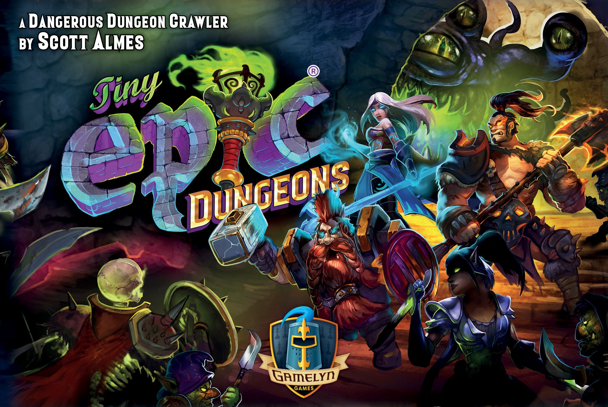Jaquette de Tiny Epic Dungeons