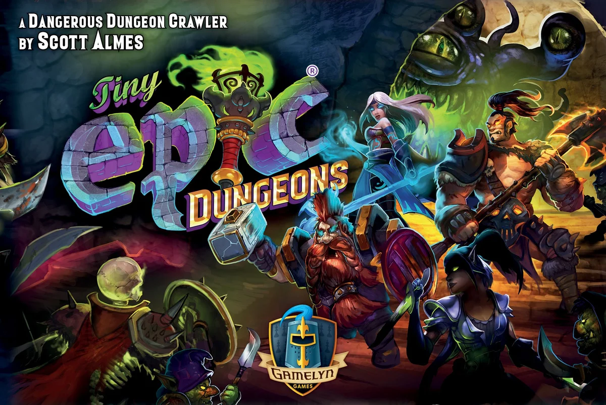 Jaquette de Tiny Epic Dungeons