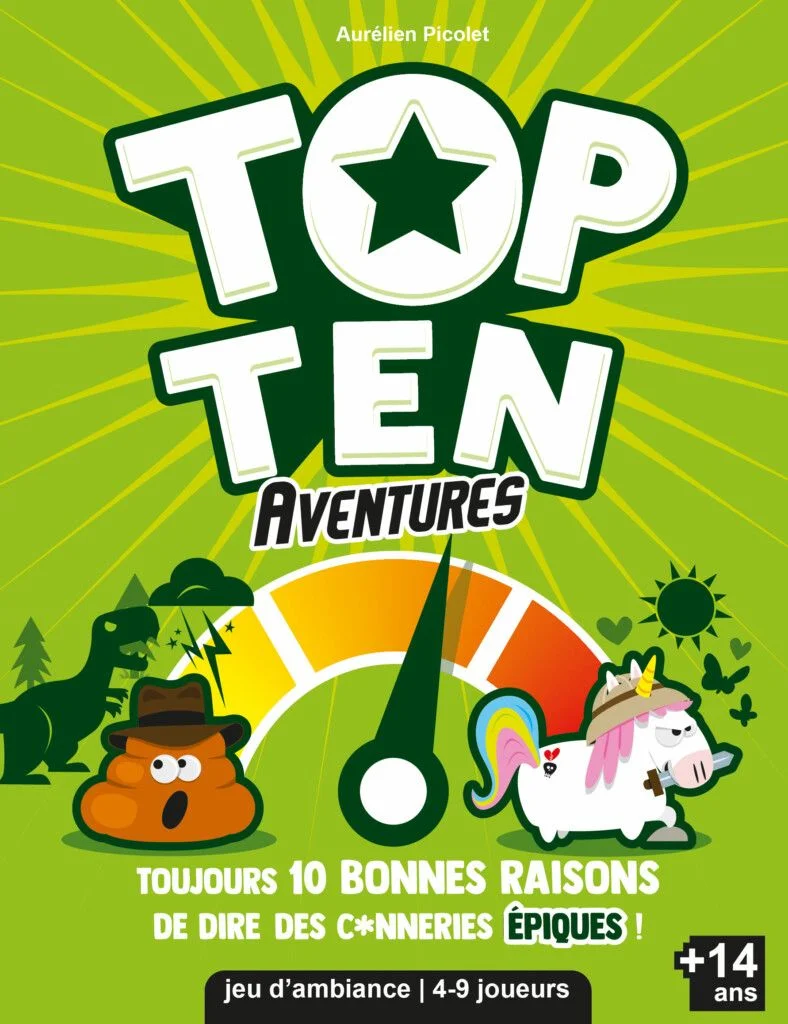 Jaquette de Top Ten Adventures