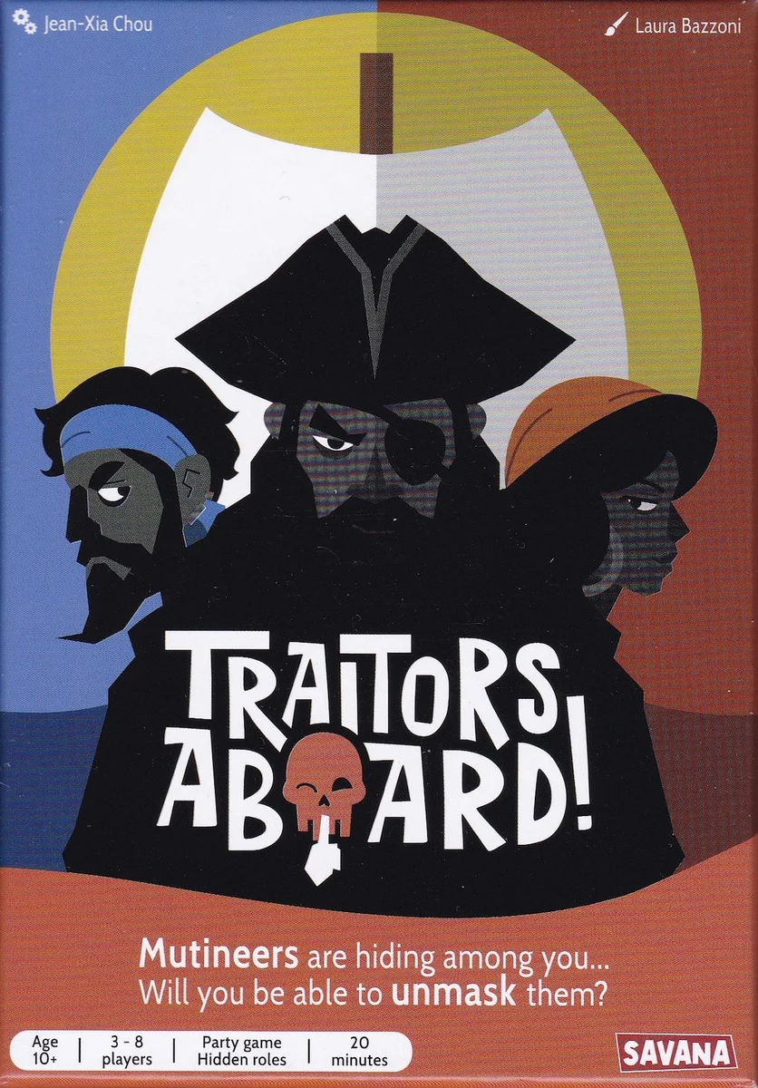 Jaquette de Traitors Aboard