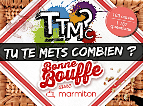 Jaquette de TTMC: Tu te mets combien? – Bonne Bouffe avec Marmiton