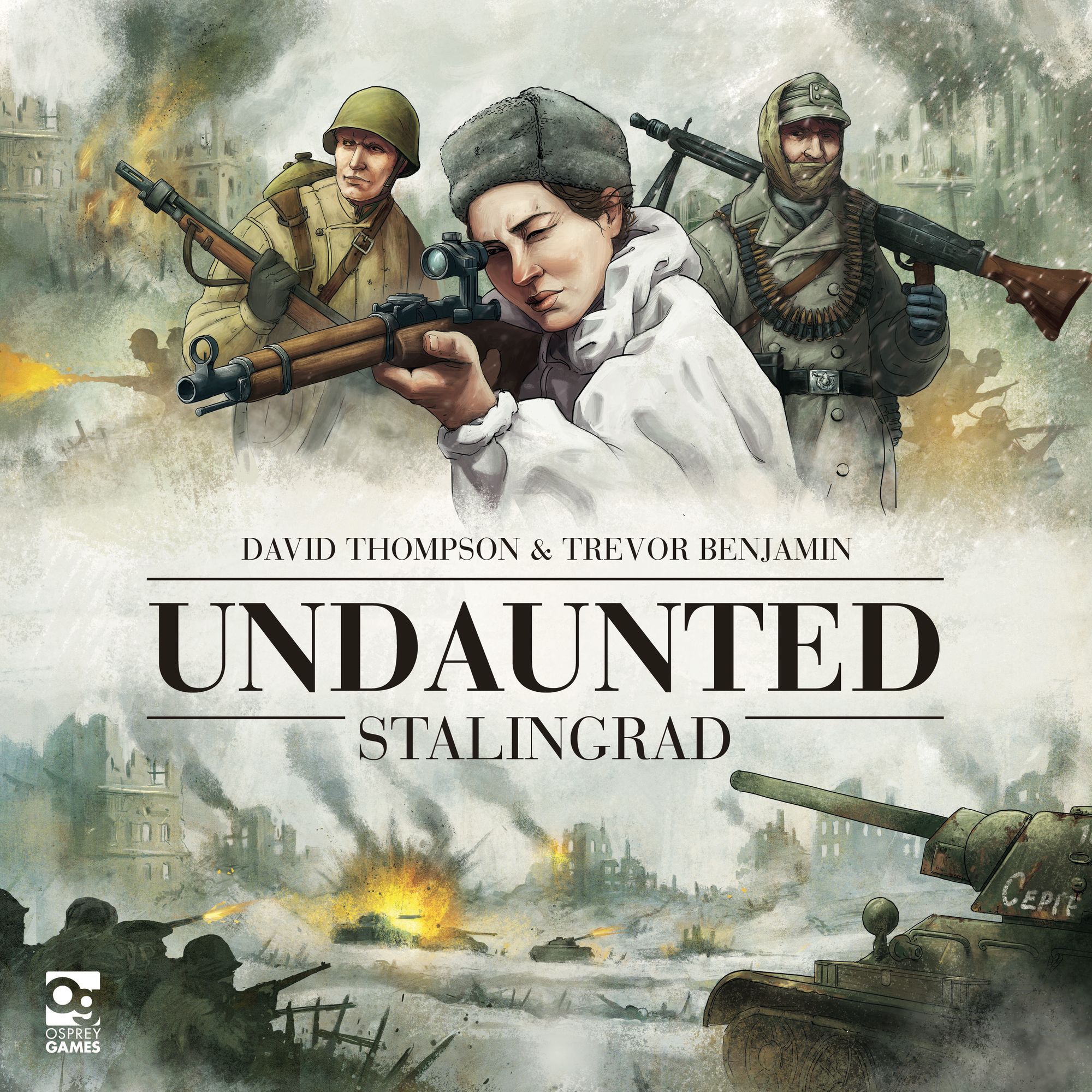 Jaquette de Undaunted: Stalingrad
