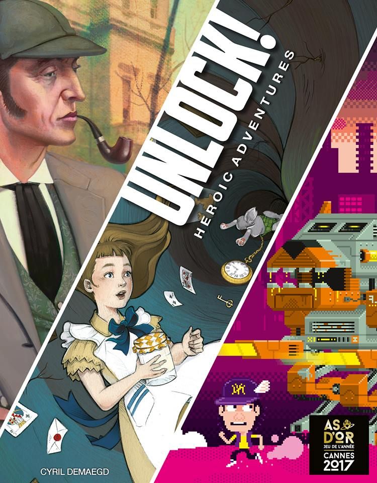 Jaquette de Unlock!: Heroic Adventures