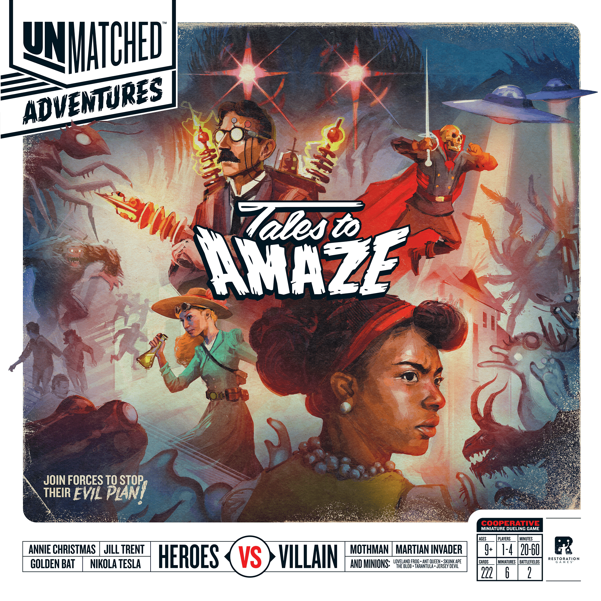 Jaquette de Unmatched Adventures: Tales to Amaze