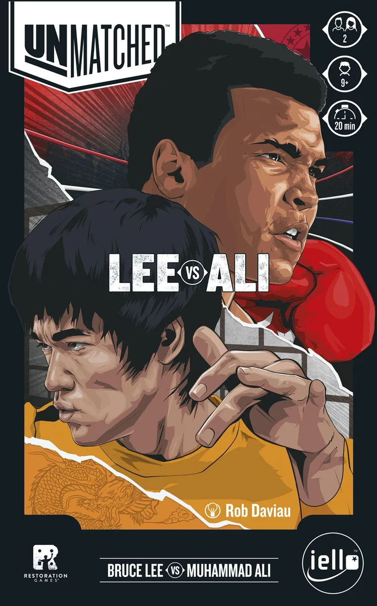 Jaquette de Unmatched: Lee vs Ali