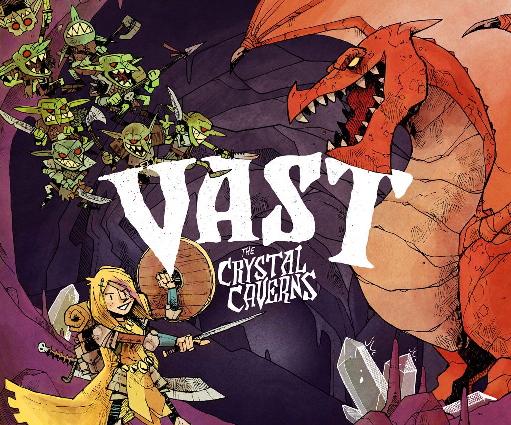 Jaquette de Vast: As Cavernas de Cristal