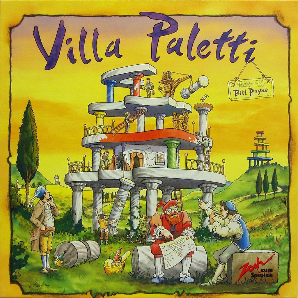 Jaquette de Villa Paletti