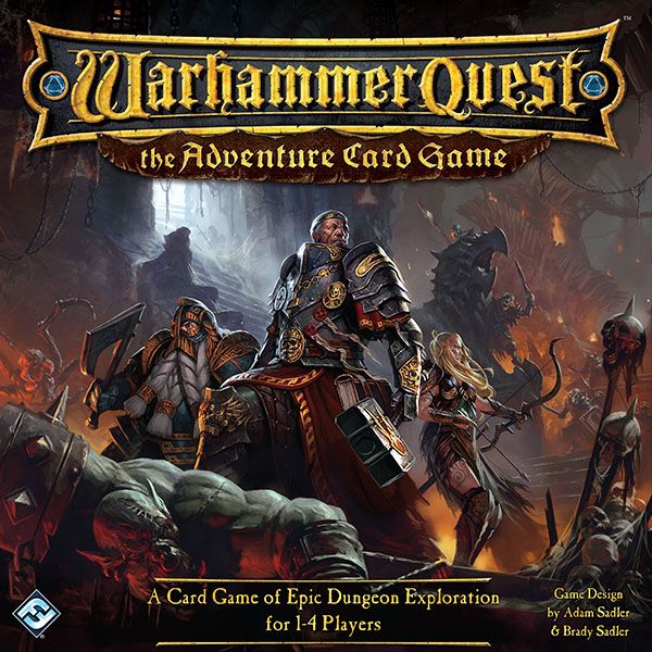 Jaquette de Warhammer Quest: El juego de cartas de aventuras
