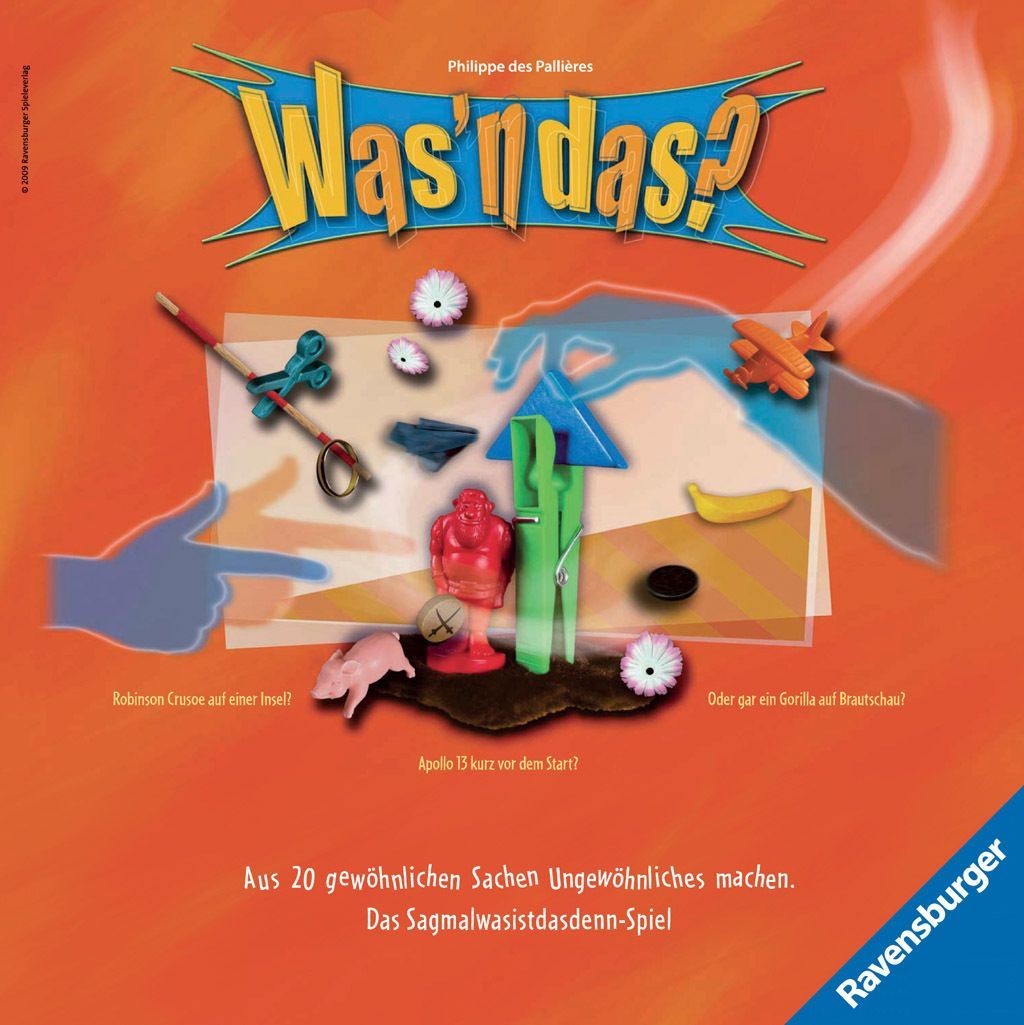 Jaquette de Was'n das?