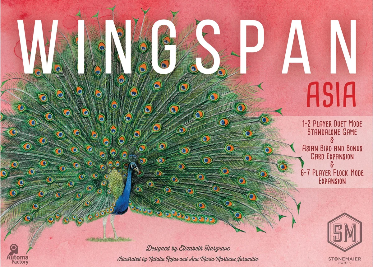 Jaquette de Wingspan Asia