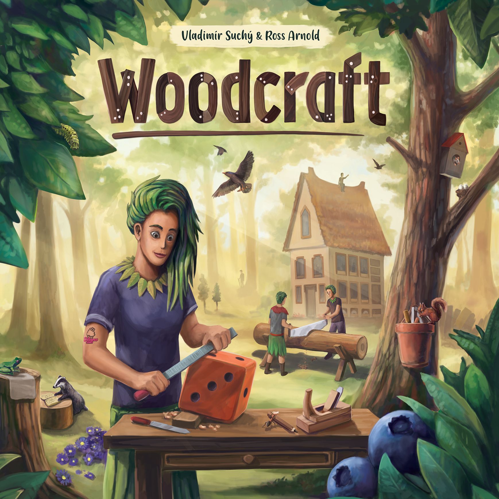 Jaquette de Woodcraft