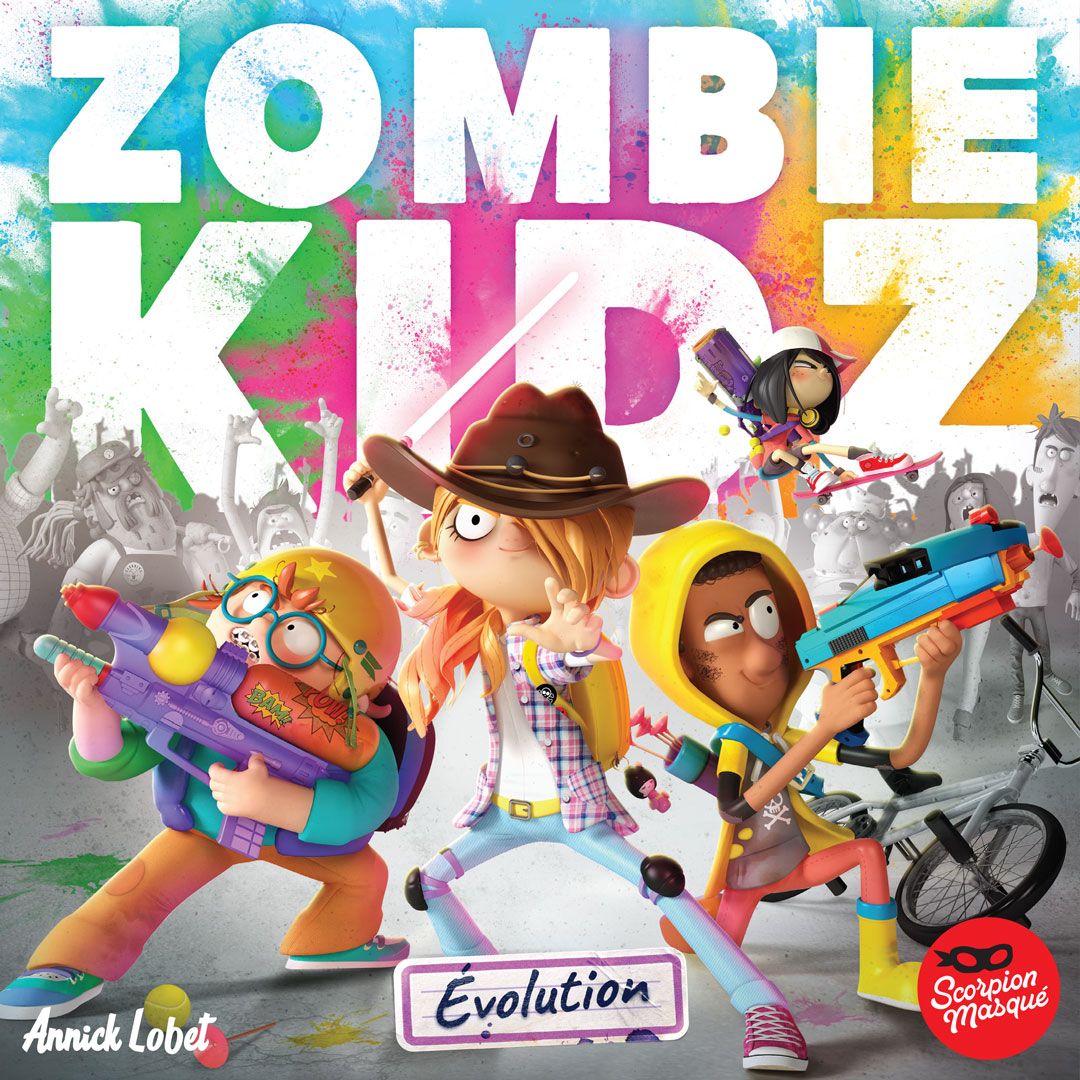 Jaquette de Zombie Kidz Evolution